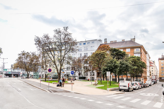 So sieht der Westteil des Südtiroler Platzes nach dem Umbau aus. | Foto: BV 4