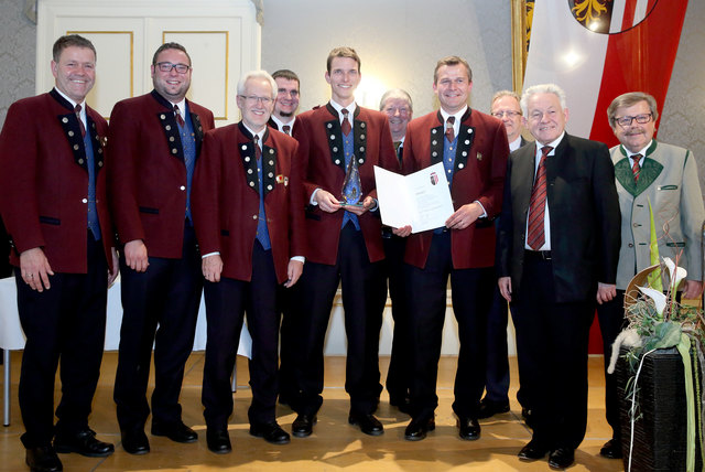 Der Musikverein Arnreit wurde mit dem Prof-. Rudolf Zeman-Preis ausgezeichnet. | Foto: Foto: Land OÖ/Kauder