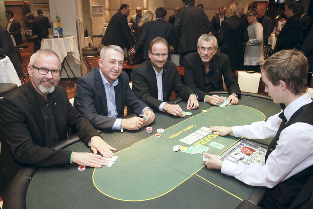 Lions Club Traun setzt auf den guten Zweck: Martin Höfler, Tayfun Tunaboylu, Jürgen Resch, Bernhard Wallot (v. l.).