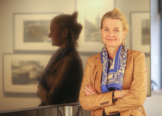 Karin Rehn-Kaufmann, Chefin der Leica Galerien | Foto: Franz Neumayr