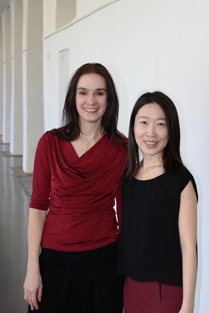 Kerstin Gennet und Hanae Kato in Voitsberg. | Foto: KK