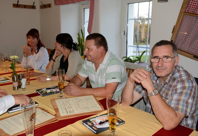 Rechts im Bild , Josef Strohmeier .