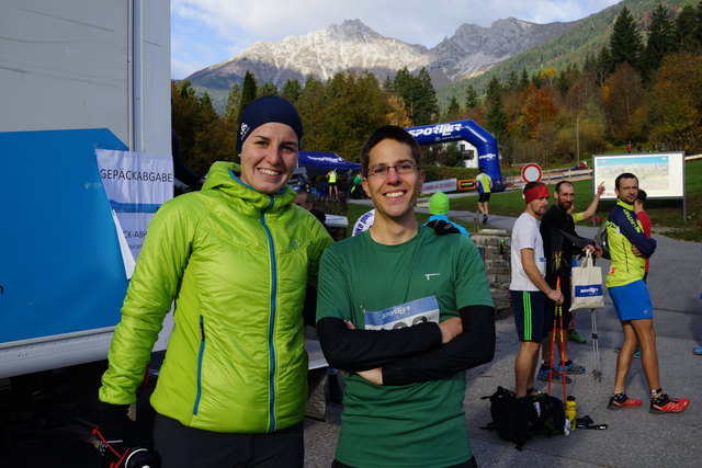 Marilena und Alexander liefen auch mit
