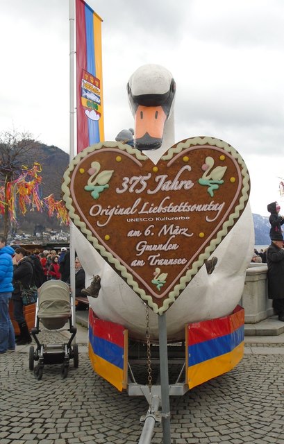 Liebstattsonntag in Gmunden