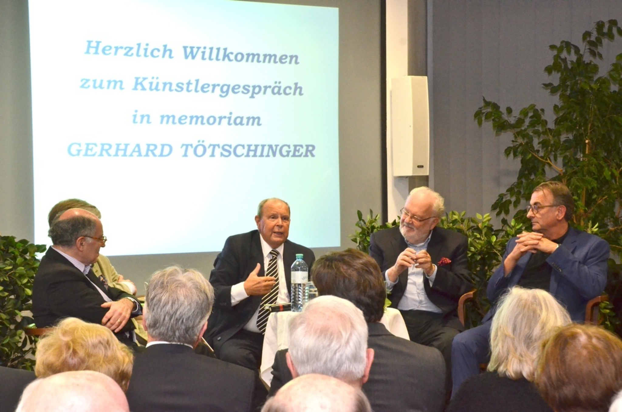 Künstlergespräch in Memoriam Gerhard Tötschinger Baden