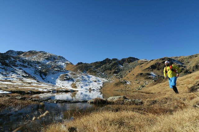 Die Grasberge der Kitzbüheler Alpen eignen sich hervorragend für das Trailrunning. | Foto: TVB
