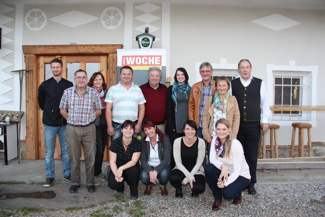 Ein lässige Partie haben die Wirtsleute der "Tanzmühle" beim Regionautenstammtisch begrüßt.