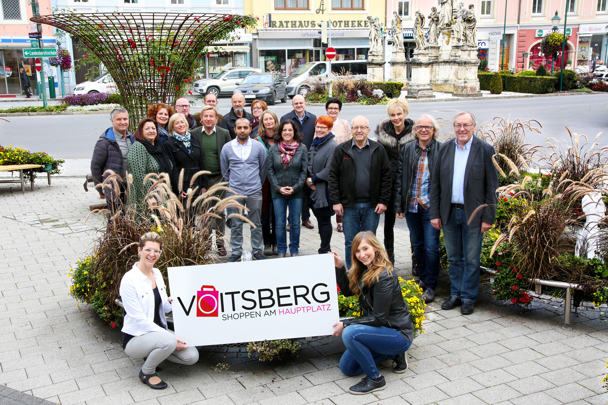 Neue Dachmarke Voitsberg shoppen am Hauptplatz Voitsberg