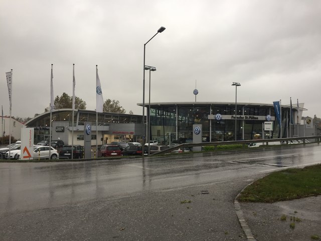 Seit Montag Mittag liegen die Systeme bei Porsche St. Pölten in der Breiteneckergasse lahm. Der Geschäftsführer bittet seine Kunden um Verständnis. | Foto: Helmreich