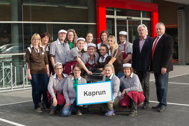 Das Team vom Spar-Markt in Kaprun. | Foto: SPAR