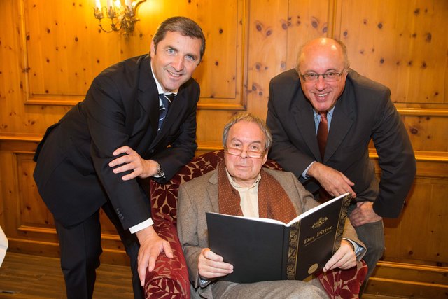 Hotelier Georg Imlauer, Schauspieler Werner Friedl und Historiker Gerhard Ammerer (Chronist).
