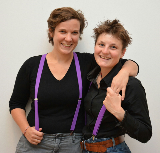 Nicki Leitenmüller und Katharina Brandstetter