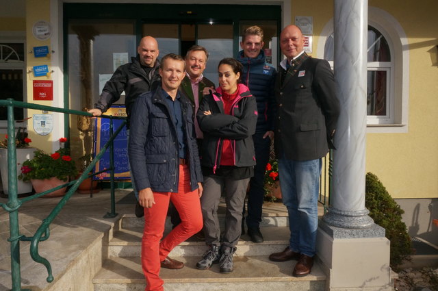 Holger Bruckschweiger (Produzent), Duller, Prechtlhof-Chef Leopold Krassnitzer, Devi, Morgenstern und Ernst Bauer