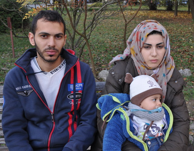 Walid, Hanadi und Khaled Abuteir sind jetzt in Zagreb gestrandet. Die Groß-Enzersdorfer Helfer befürchten eine Kettenabschiebung.