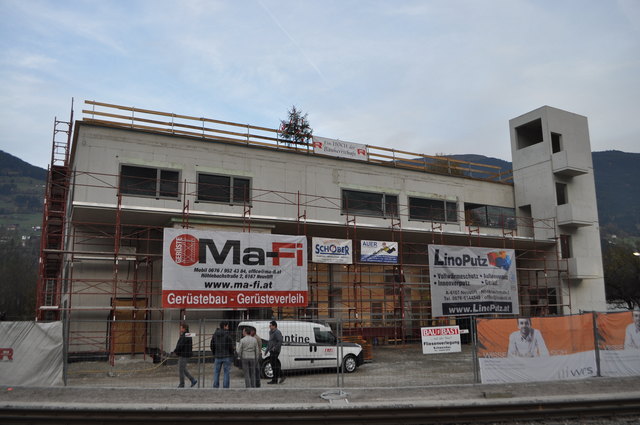 Das neue Feueerwehrgebäude in Kaltenbach