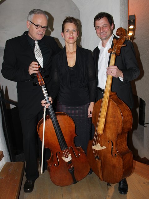 Die Musiker: Johannes und Sunhild Anker sowie Martin Wesely