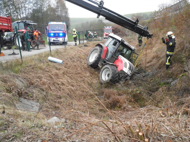 Die FF Rohrbach barg das Gefährt. | Foto: Foto: FF Rohrbach