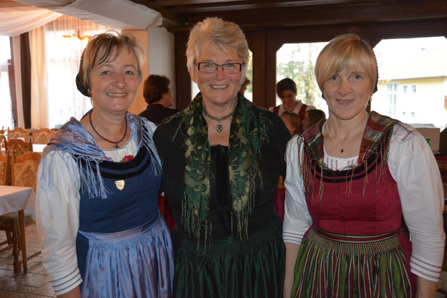 Roswitha Polessnig, Inge Mairitsch, Margit Aichwalder