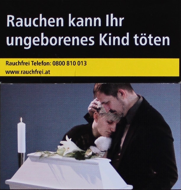 Die Schockbilder auf den Schachteln bleiben ohne Wirkung.