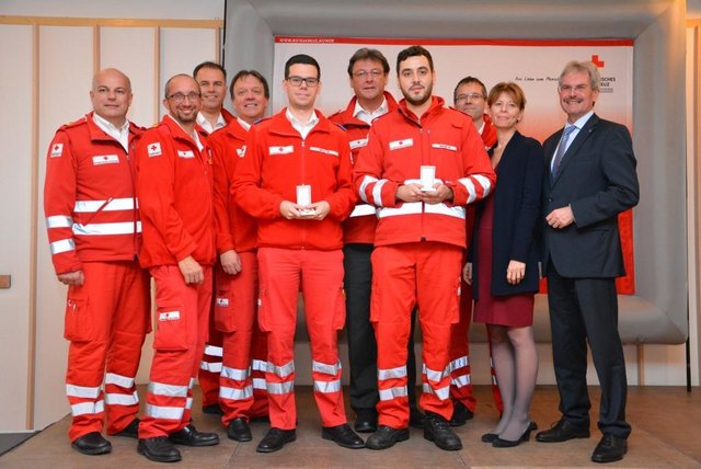 Medaille in Silber: Haupthelfer Imad Alhabbal
Helfer Marion Köberler
Bereitschaftskommandant Michael Mötz
Helfer Murad Neirukh
Probehelfer Renate Paul