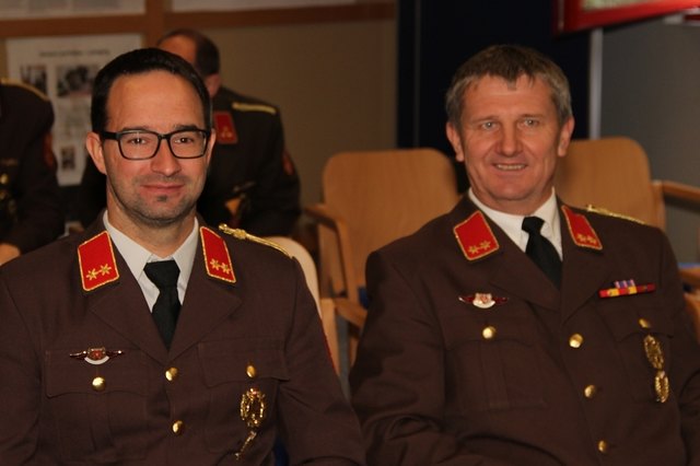 OBI Michael Gombotz und OBI Ewald Storm