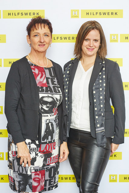 Brigitta Wally und Claudia Pumper.