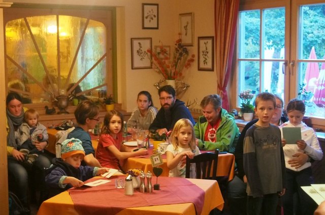 Einige sehr flotte SchülerInnen waren auch dabei