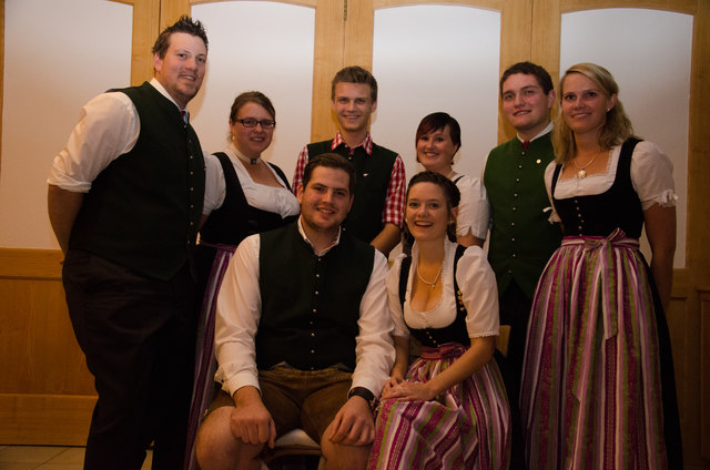 stehend von links: Christoph Schobersteiner, Katharina Langreiter, Alexander Oberhofer, Alexandra Manzl, Lukas Lohfeyer, Julia Stöckl, vorne sitzend Andreas Foidl, Simone Hutter, nicht im Bild: Michael Brugger
