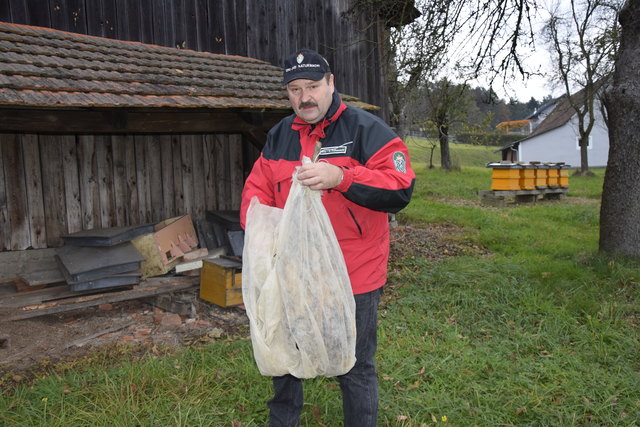 Den besonderen Fund machte Hubert Tuscher.