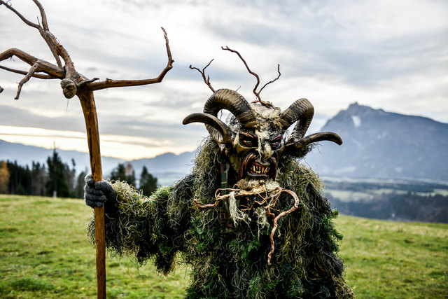 Das Öblarner Krampusspiel feiert heuer sein 200-jähriges Jubiläum. | Foto: Danklmayer
