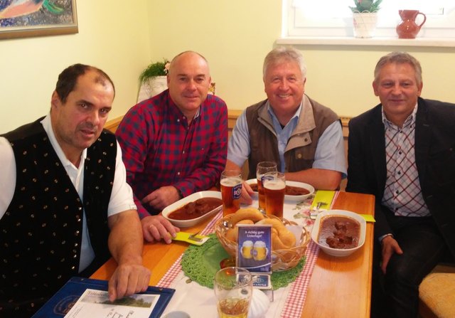 Josef Sutter, Gerald Grebenjak, Karl Slamanig, Wolfgang Durchschlag (v. li.)