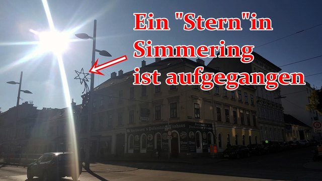 Auch heuer sorgen die Kaufleute vom Einkaufspunkt Simmering für Adventstimmung.