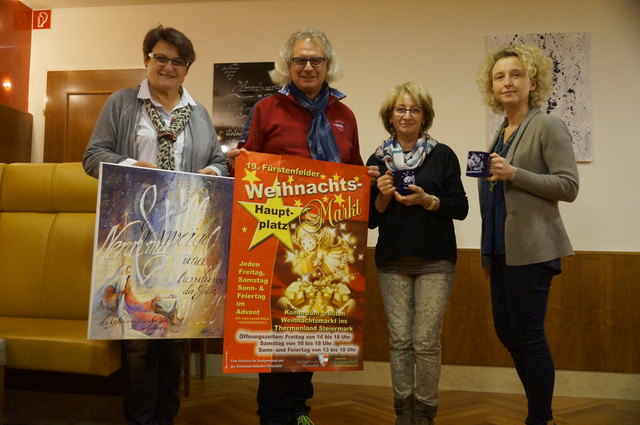 Der Fürstenfelder Hauptplatz wird an den Adventwochenenden zum vorweihnachtlichen Treffpunkt.