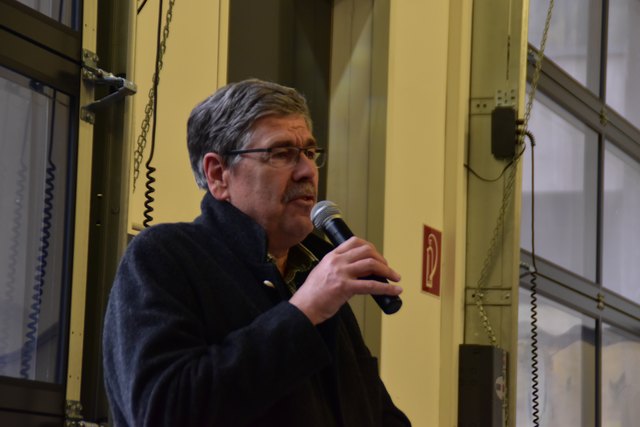 Teamleiter Alois Maaß führte auf angenehme und lockere Art durchs Programm.