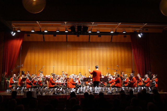 Die TKS überzeugte beim Kaiserklänge-Konzert in Bad Schallerbach.