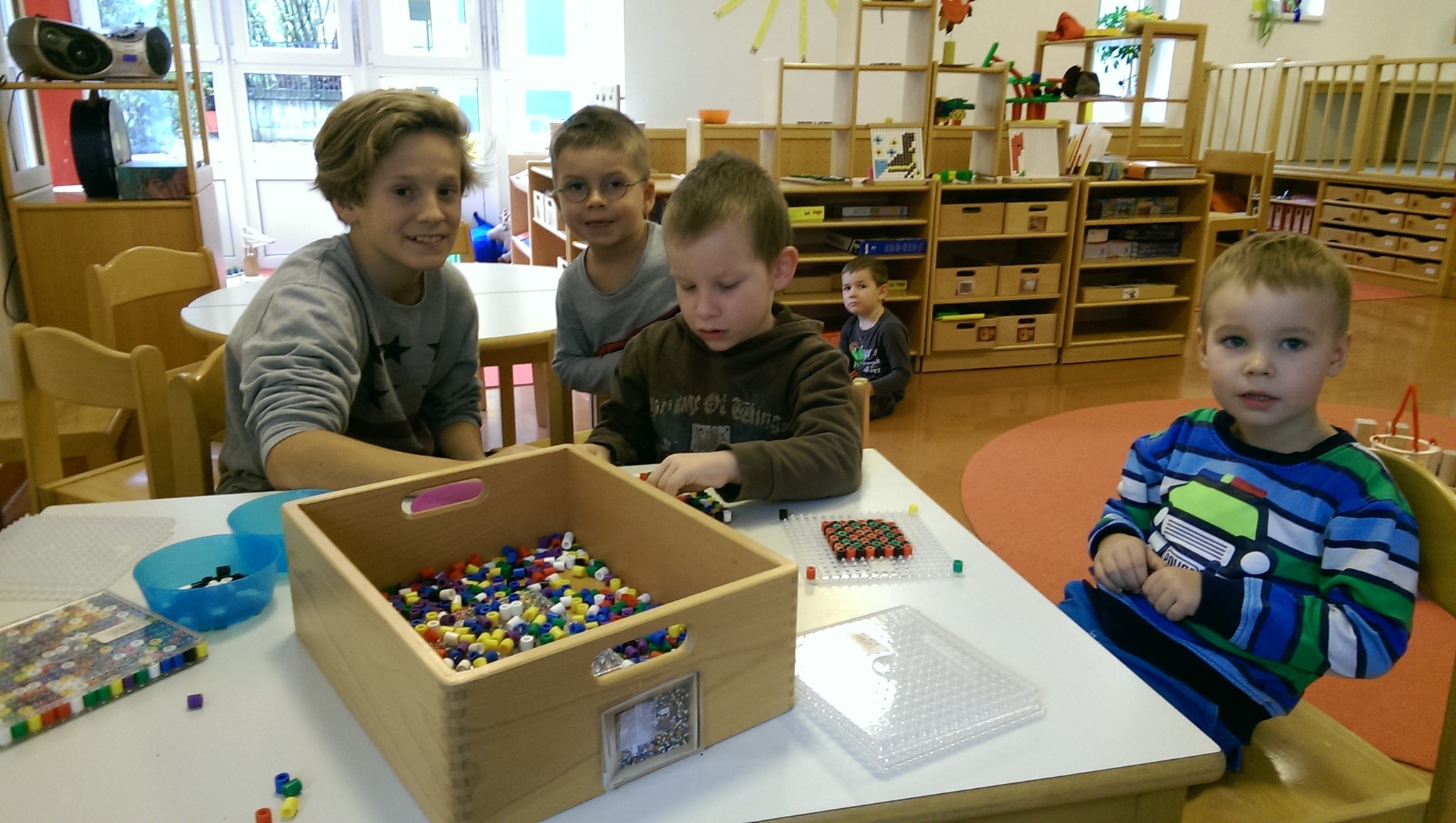 Boy's Day im Kindergarten BUNTE WELT Schwertberg - Perg Bildidee 