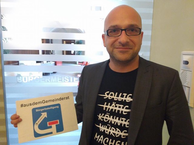 Kreativer Einzelkämpfer: GR Philip Pacanda von den Piraten.