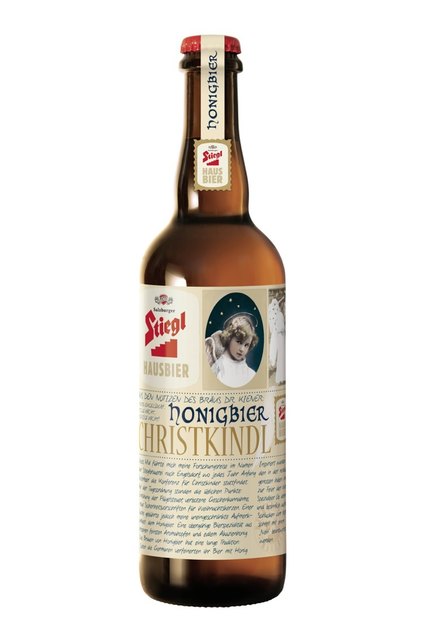 Das weihnachtliche Stiegl-Hausbier „Christkindl“ ist ab sofort bis 29. Dezember erhältlich. | Foto: Stiegl