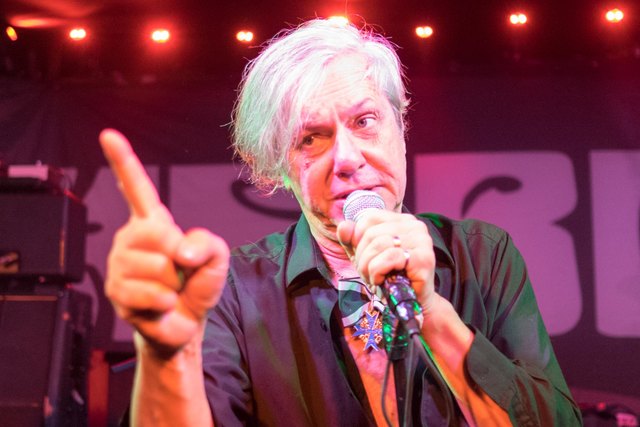 Fleshtones-Sänger Peter Zaremba am 8. November im Bach