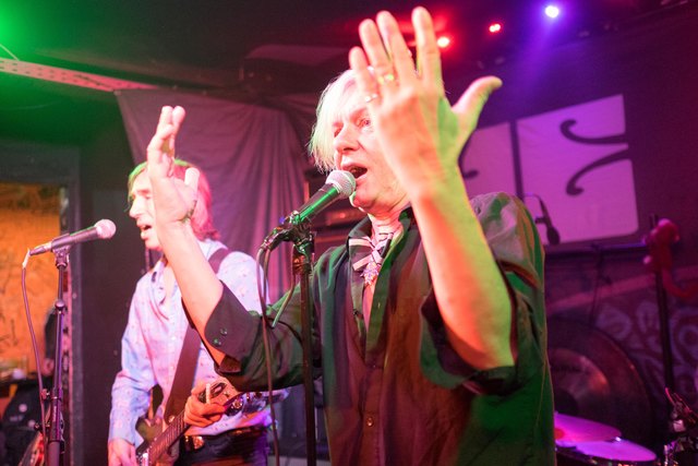The Fleshtones bei ihrem Auftritt im Bach am 8. November 2016