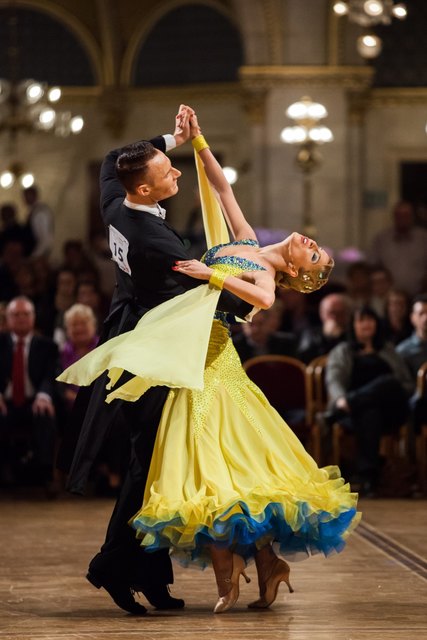 die Vize-Staatsmeister Vaclav Malek & Catharina Dvorak tanzen bei der WeWK mit! | Foto: mit freundlicher Genehmigung © Regina Courtier