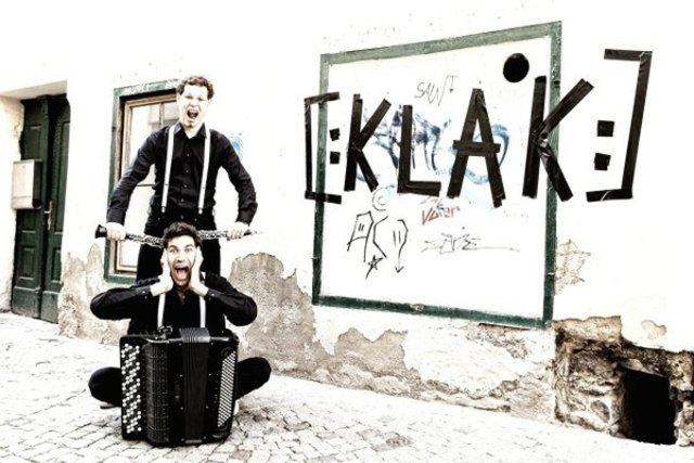 Das Duo "Klak" Stefan Kollmann und Markus Fellner aus Kärnten