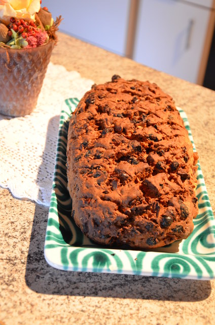 Nach etwa 90 Minuten bei ca. 180° C ist das Apfelbrot fertig!