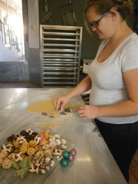 Franziska Hack hat bereits 45 Kilo gebacken.