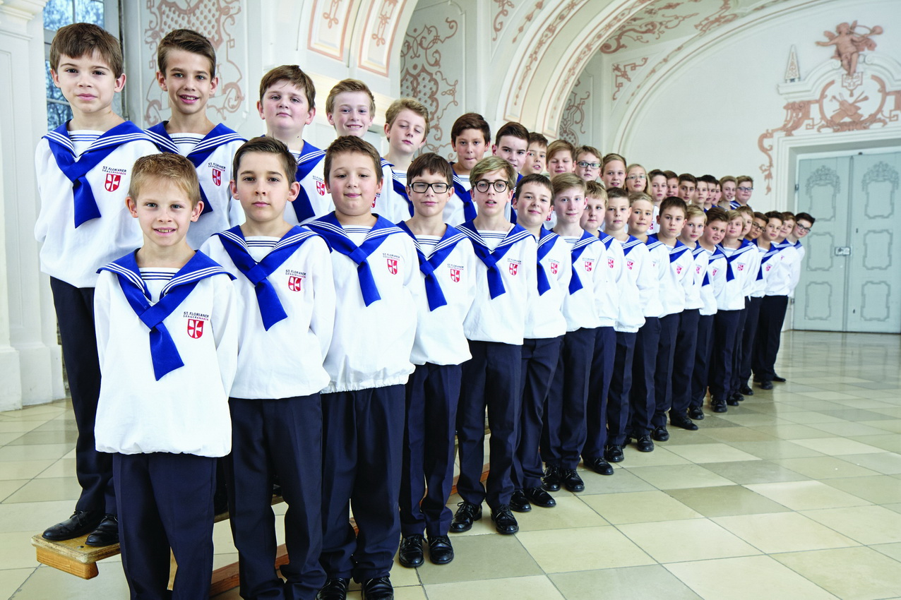 Die St. Florianer Sängerknaben sind beim Jubiläumsfest in Bad Schallerbach mit dabei.