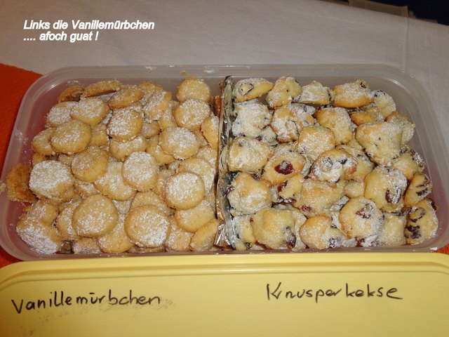 Bei Erika Bauer glüht bereits der Backofen.