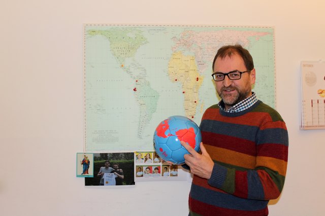 Vorstandsvorsitzender und "Jugend Eine Welt" Mitbegründer Reinhard Heiserer: "Wir alle haben es in der Hand, dass unsere Welt EINE Welt wird."