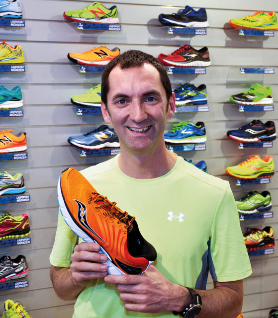 Oliver Münzer von Laufsport Münzer ist vom Wetter abhängig | Foto: KK