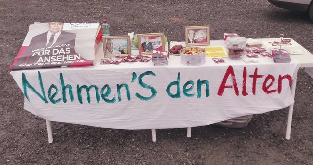 Für Alexander Van der Bellen in Kemeten