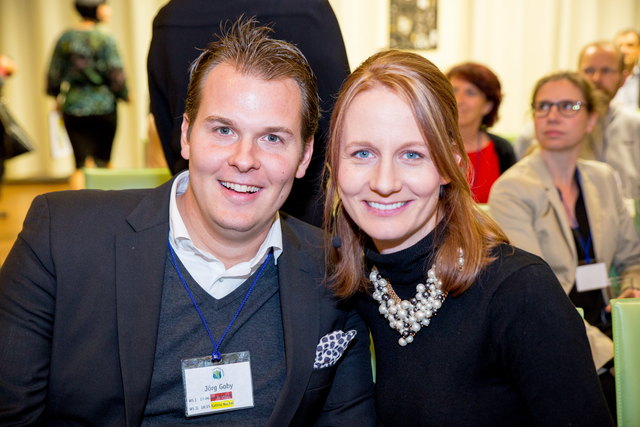 Jörg Goby und Moderatorin Carmen Goby | Foto: BERIS - foto & video